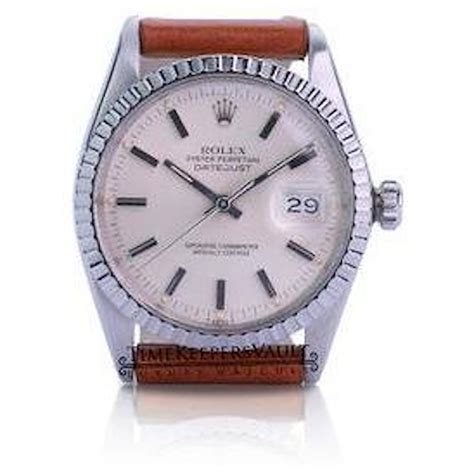 cinturino pelle rolex datejust